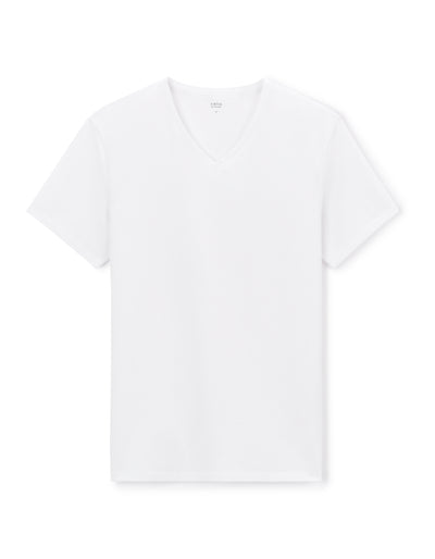 Celio* Solid Regular Fit Cotton White T-Shirt
