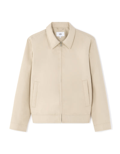 Regular Fit 100% Cotton Solid Spread Collar Jackets