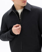 Regular Fit 100% Cotton Solid Spread Collar Jackets