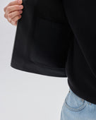 Regular Fit 100% Cotton Solid Spread Collar Jackets