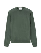 Regular Fit 100% Wool Solid Crew Neck Sweaters