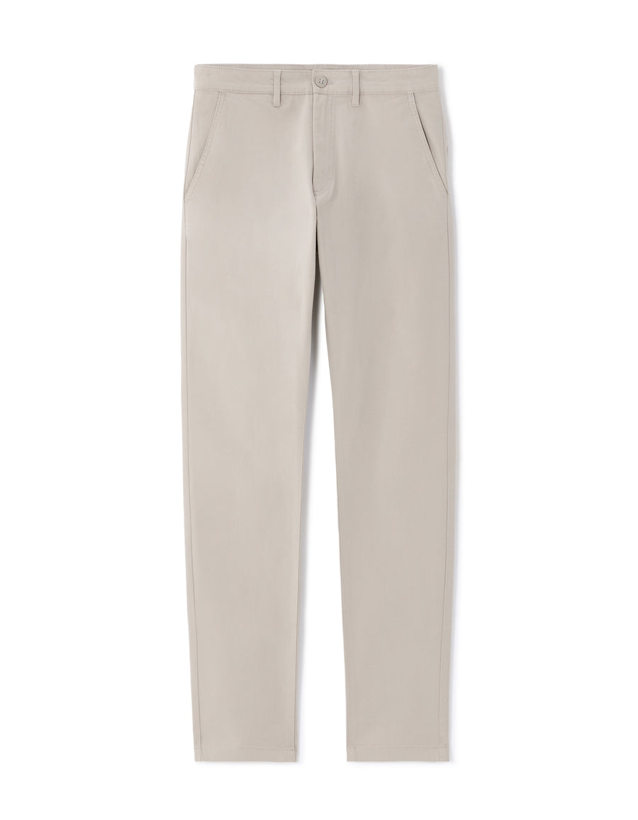 Slim Fit 100% Cotton Solid Casual Trousers