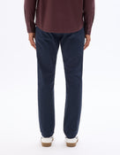 Celio* Cotton-Blend Slim Fit Blue Trouser