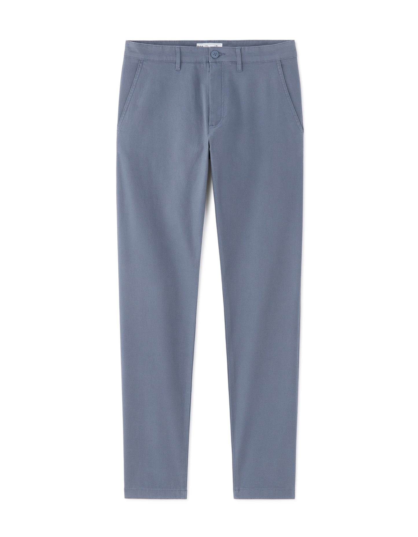 Slim Fit 100% Cotton Solid Formal Trouser - Grey