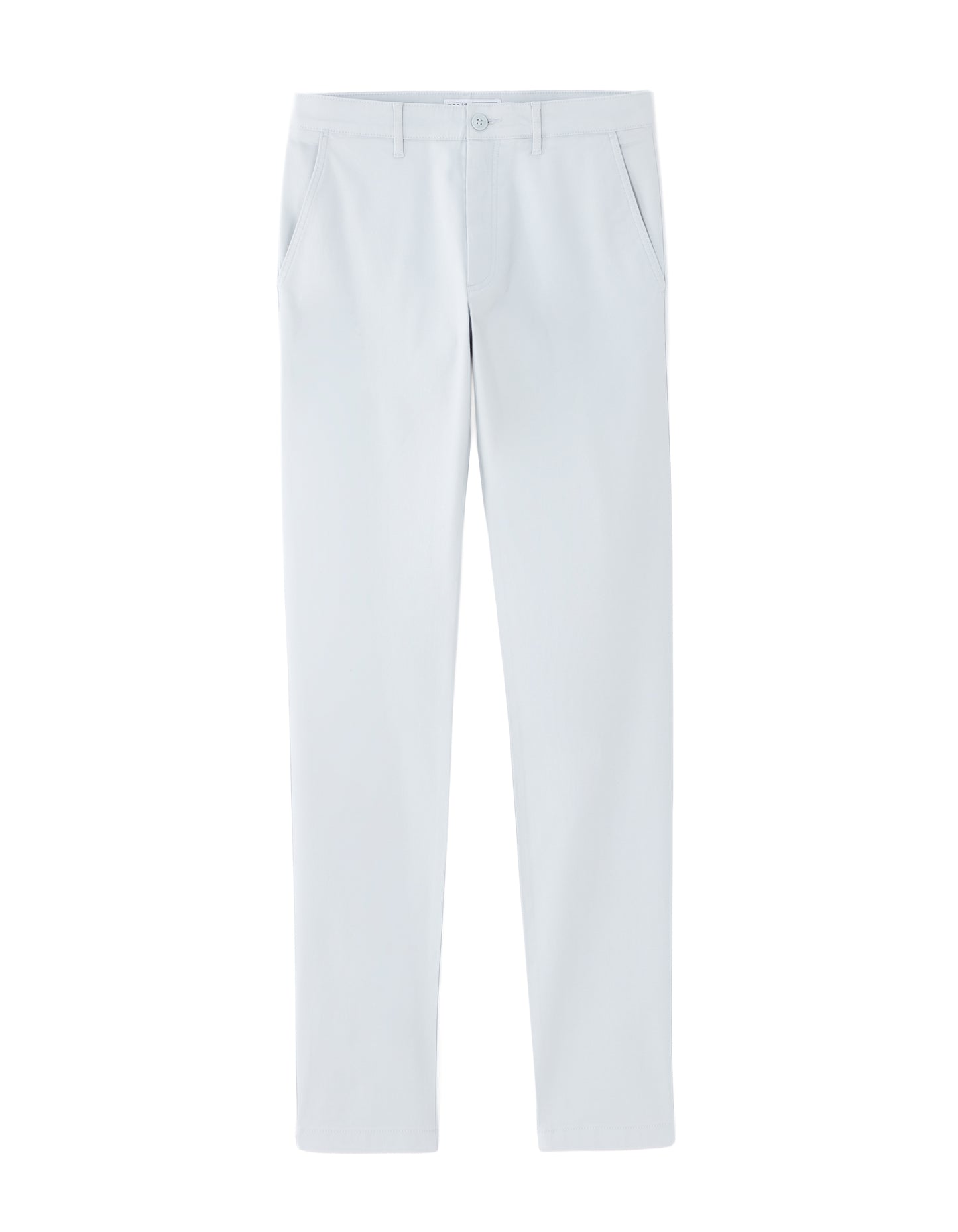 Celio Solid  Cotton Blue Casual Trouser