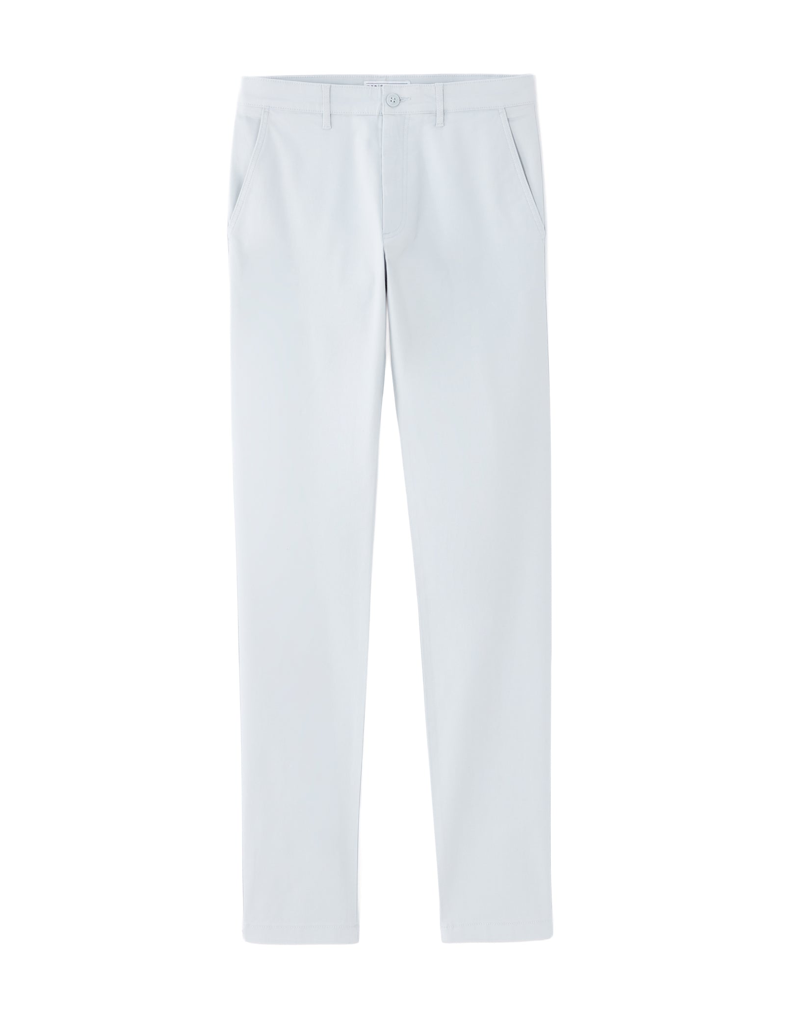 Celio Solid  Cotton Blue Casual Trouser