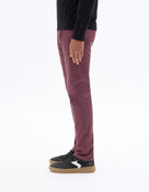 Slim Fit 100% Cotton Solid Casual Trousers