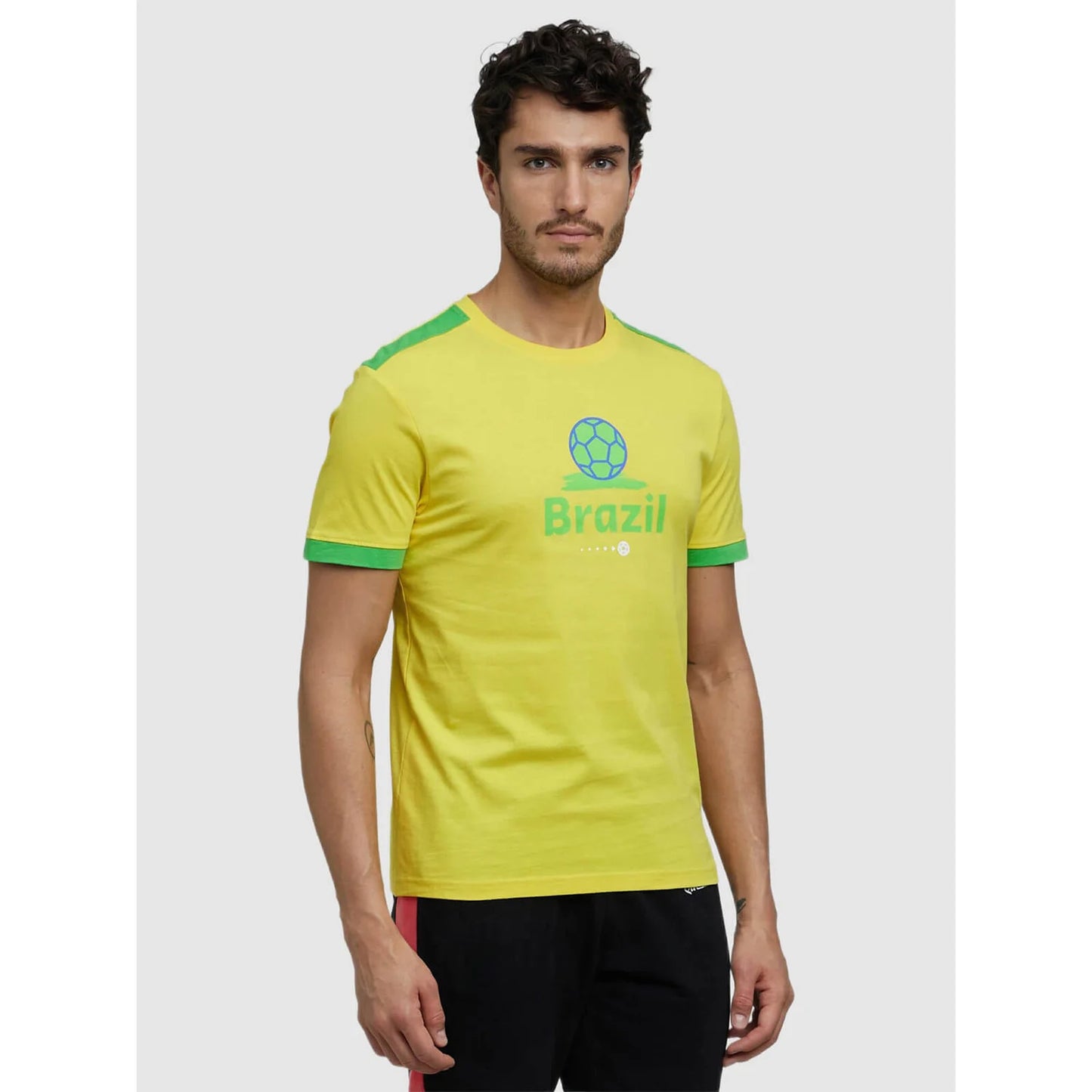 FIFA - Yellow Printed Cotton T-shirt