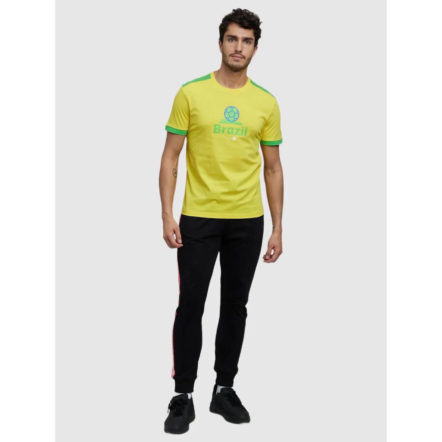 FIFA - Yellow Printed Cotton T-shirt