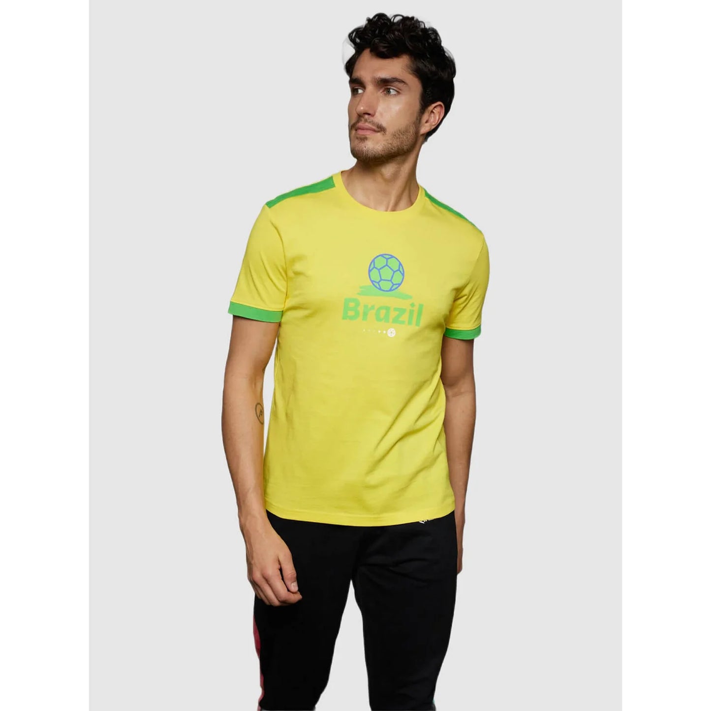 FIFA - Yellow Printed Cotton T-shirt