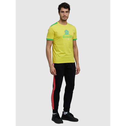 FIFA - Yellow Printed Cotton T-shirt