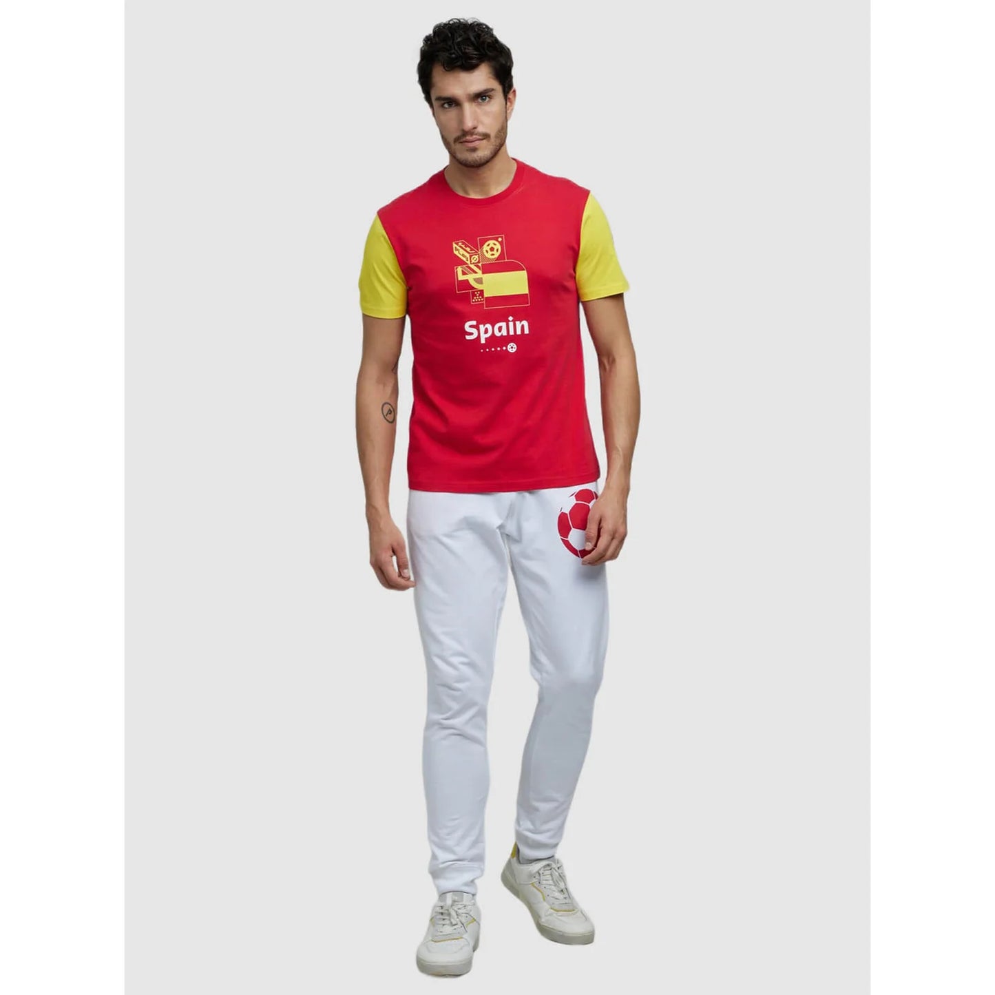 FIFA - Red Printed Cotton T-shirt