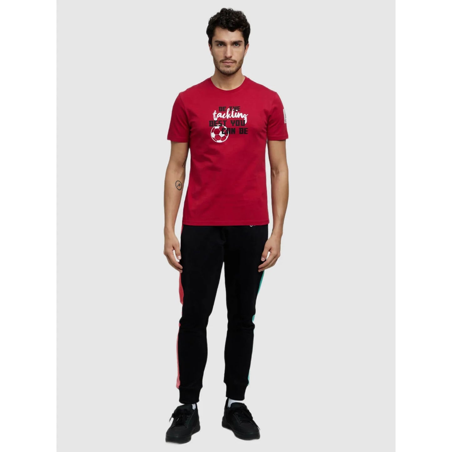 FIFA - Red Printed Cotton T-shirt