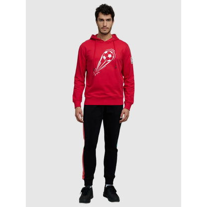 FIFA - Red Printed Cotton Sweatshirt