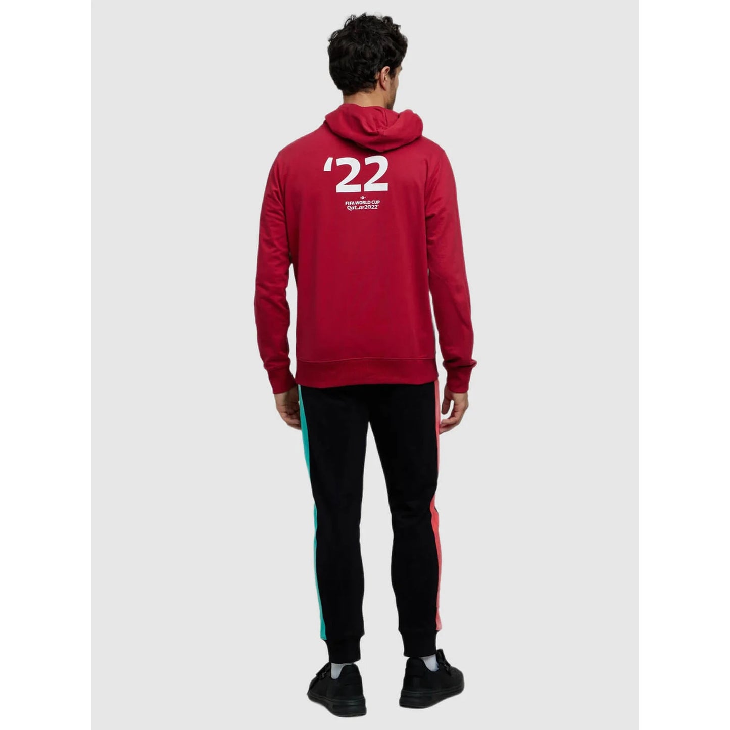 FIFA - Burgundy Printed Cotton Sweatshirt