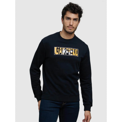 Garfield - Black Printed Cotton Sweatshirt