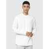 Celio* Solid Regular Fit Cotton White Shirt