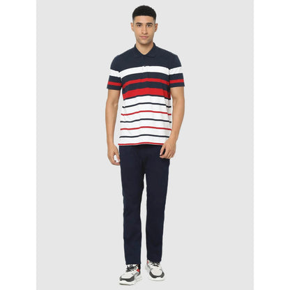 Multi Striped Cotton Polo