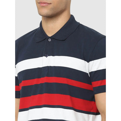 Multi Striped Cotton Polo