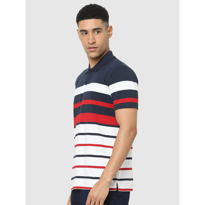 Multi Striped Cotton Polo