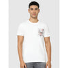 Celio* Solid Regular Fit Cotton White T-Shirt