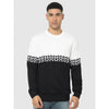 Celio* Geometric Regular Fit Cotton Multi Sweater