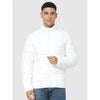 Celio* Solid Regular Fit Polyamide White Jacket