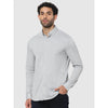 Celio* Solid Regular Fit Cotton Grey Shirt