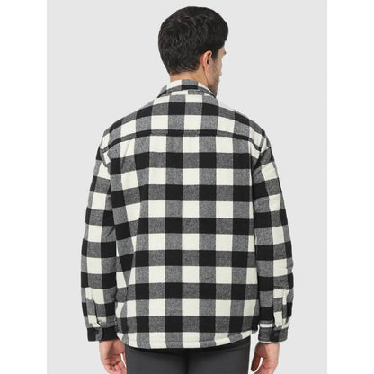 Multi Checks Polyester Jacket