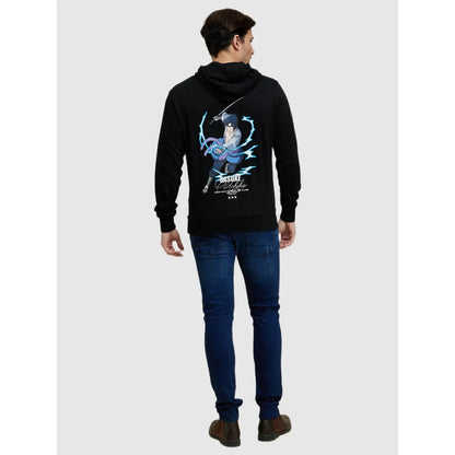 Naruto - Black Cotton Printed Sweatshirt