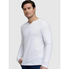 Celio* Solid Regular Fit Cotton White T-Shirt
