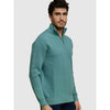 Celio* Solid Regular Fit Poly-Cotton Green Sweater