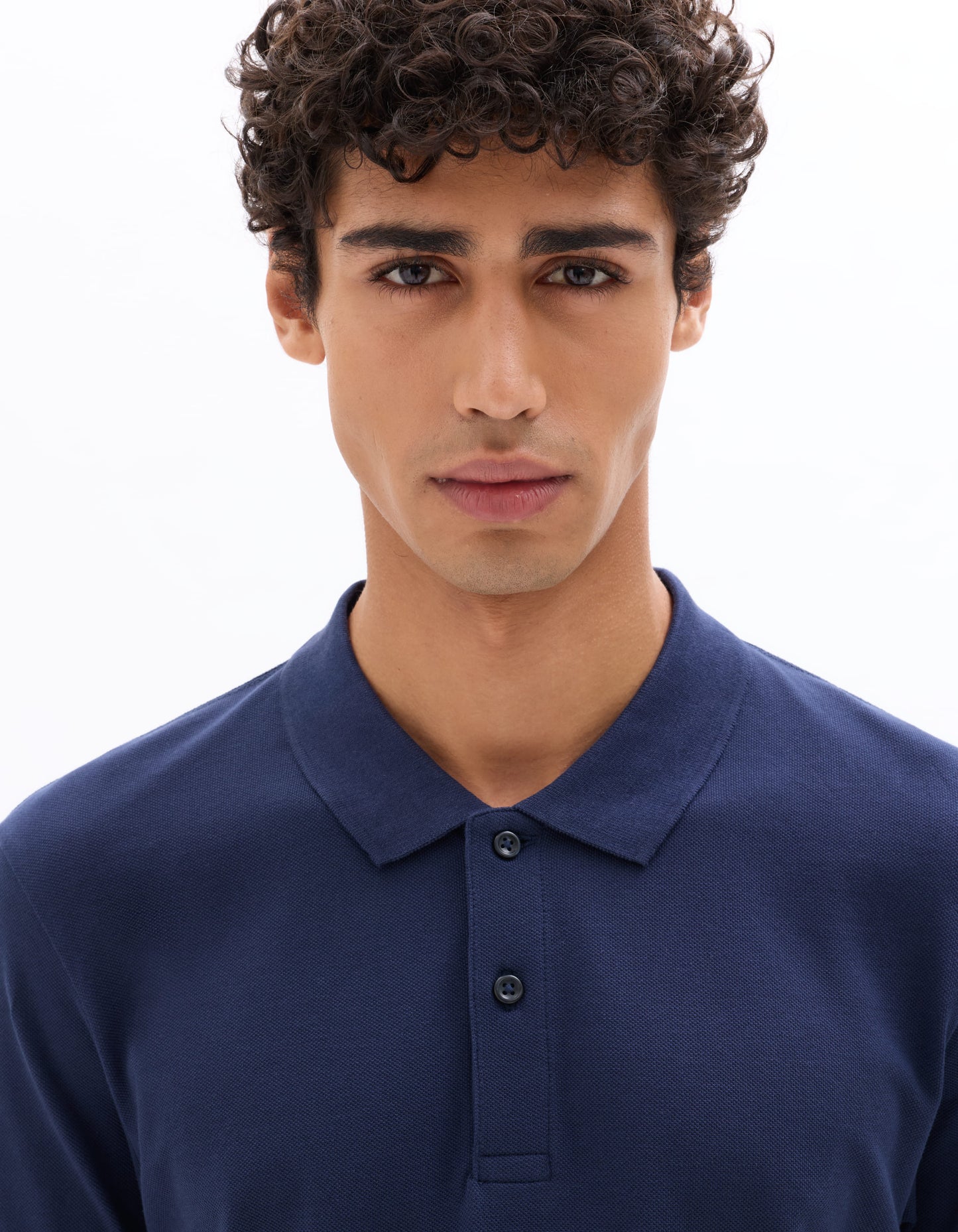 Celio Solid Regular Fit Cotton Navy Tshirts