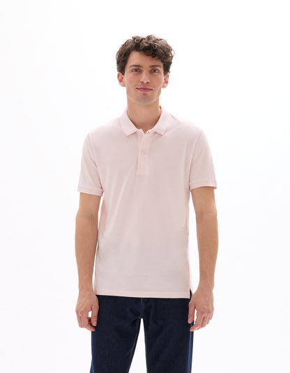 Celio Solid Regular Fit Cotton Pink Tshirts
