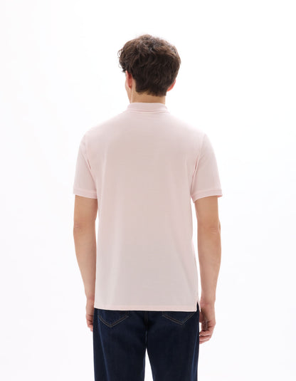 Celio Solid Regular Fit Cotton Pink Tshirts
