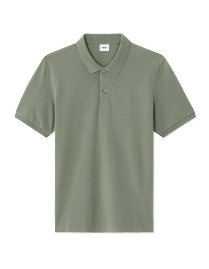 Celio Men Olive Solid Regular Fit Cotton T-Shirts