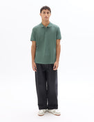 Celio Solid Regular Fit Cotton Green Tshirts