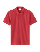 Celio Solid Regular Fit Cotton Red Tshirts