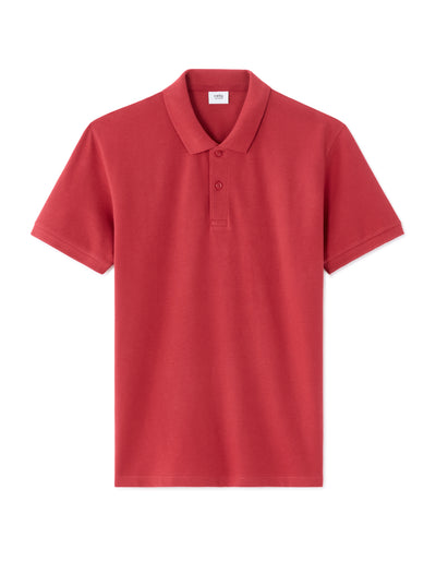 Celio Solid Regular Fit Cotton Red Tshirts