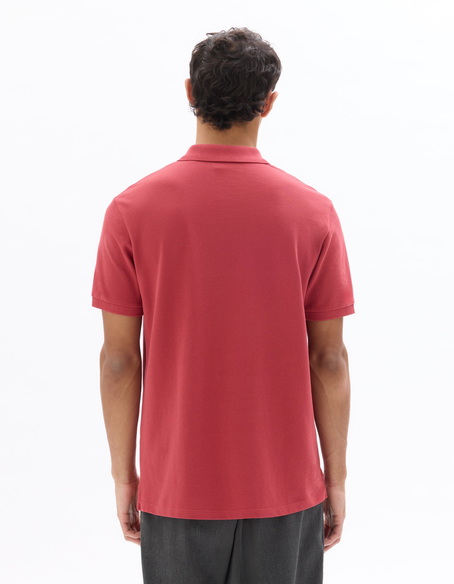 Celio Solid Regular Fit Cotton Red Tshirts