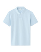 Regular Fit 100% Cotton Polo T-Shirt - Blue