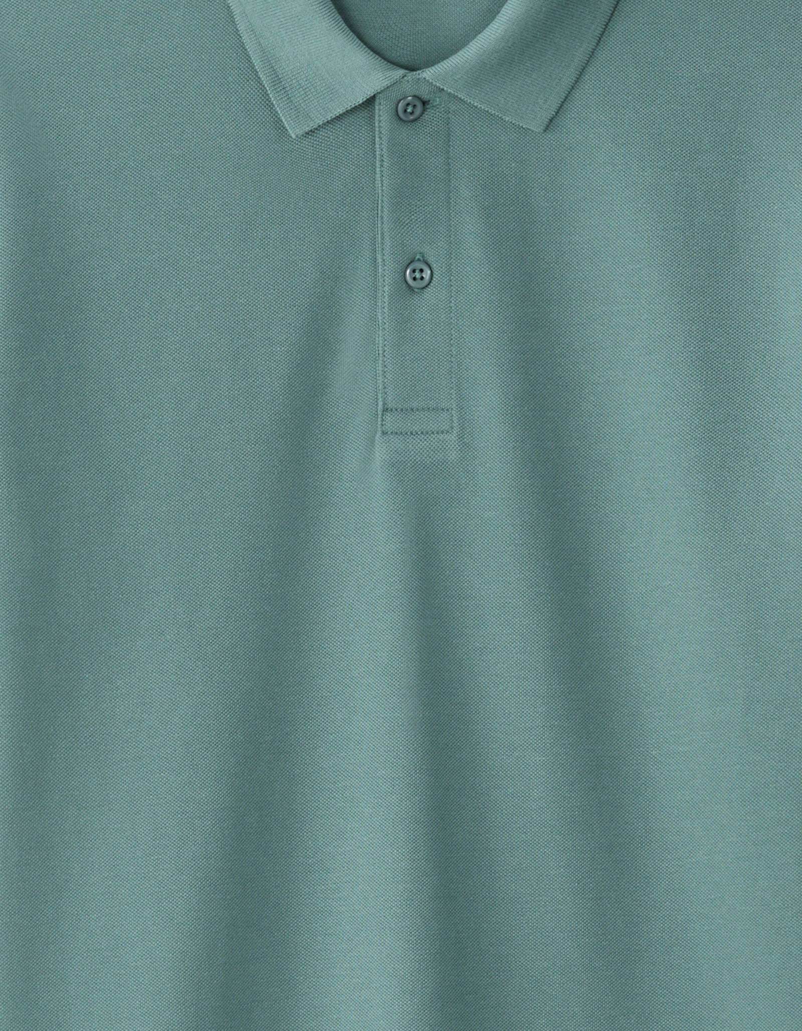 Celio* Men Solid Regular Fit -100% Cotton Polo T-Shirt-Green