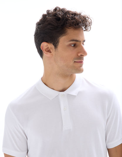 Celio* Solid Regular Fit Cotton White T-Shirt