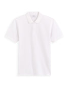 Celio* Solid Regular Fit Cotton White T-Shirt