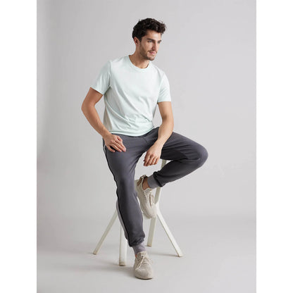 White Solid Cotton T-shirt