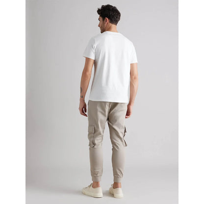 White Graphics Cotton T-Shirt