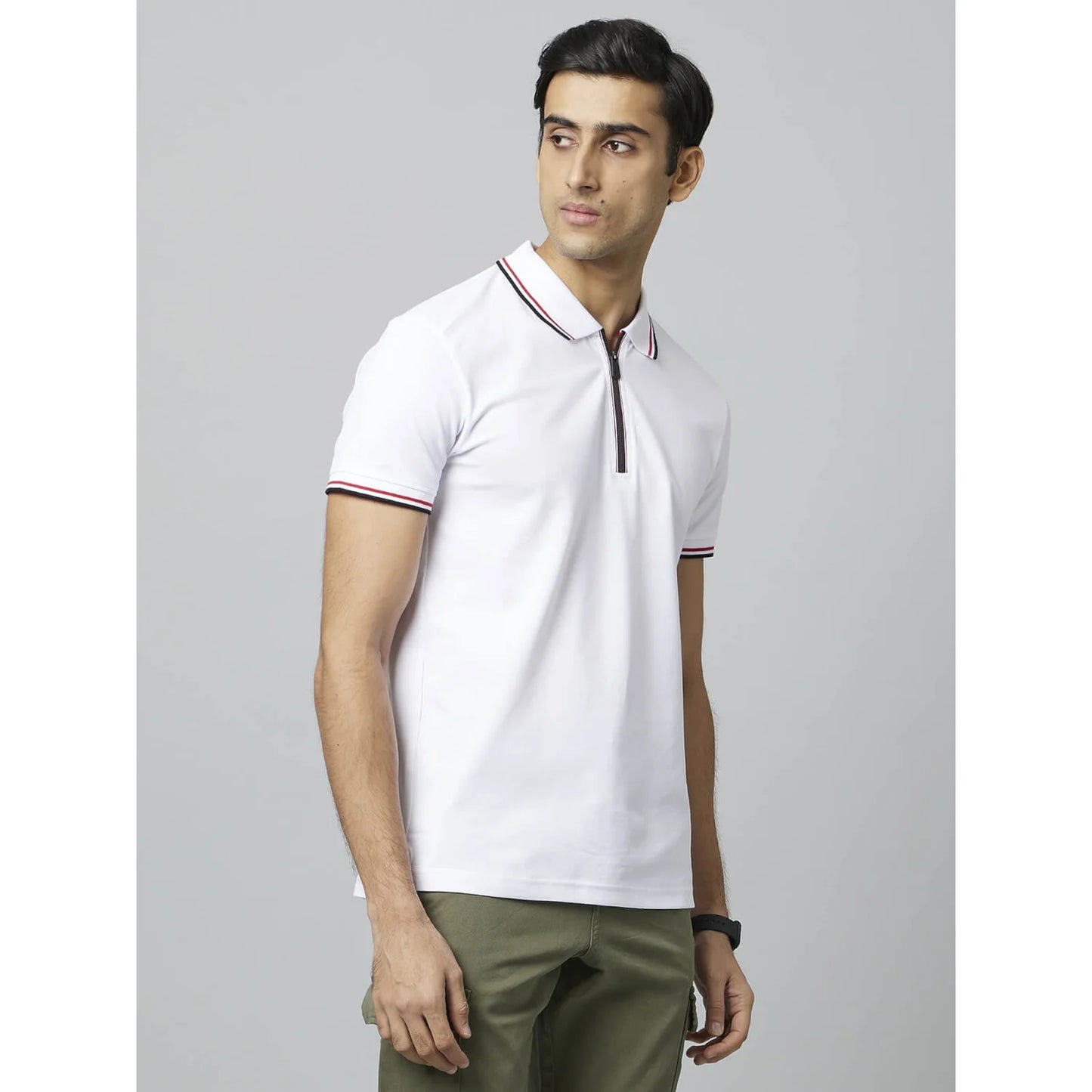 Chamonix - White Cotton Blend T-shirt