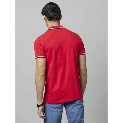 Chamonix - Red Cotton Blend T-shirt