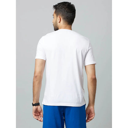 Mumbai Indians - White Graphic Cotton T-shirt