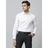 Celio* Pin-Dot Regular Fit Workwear White Formal Shirt